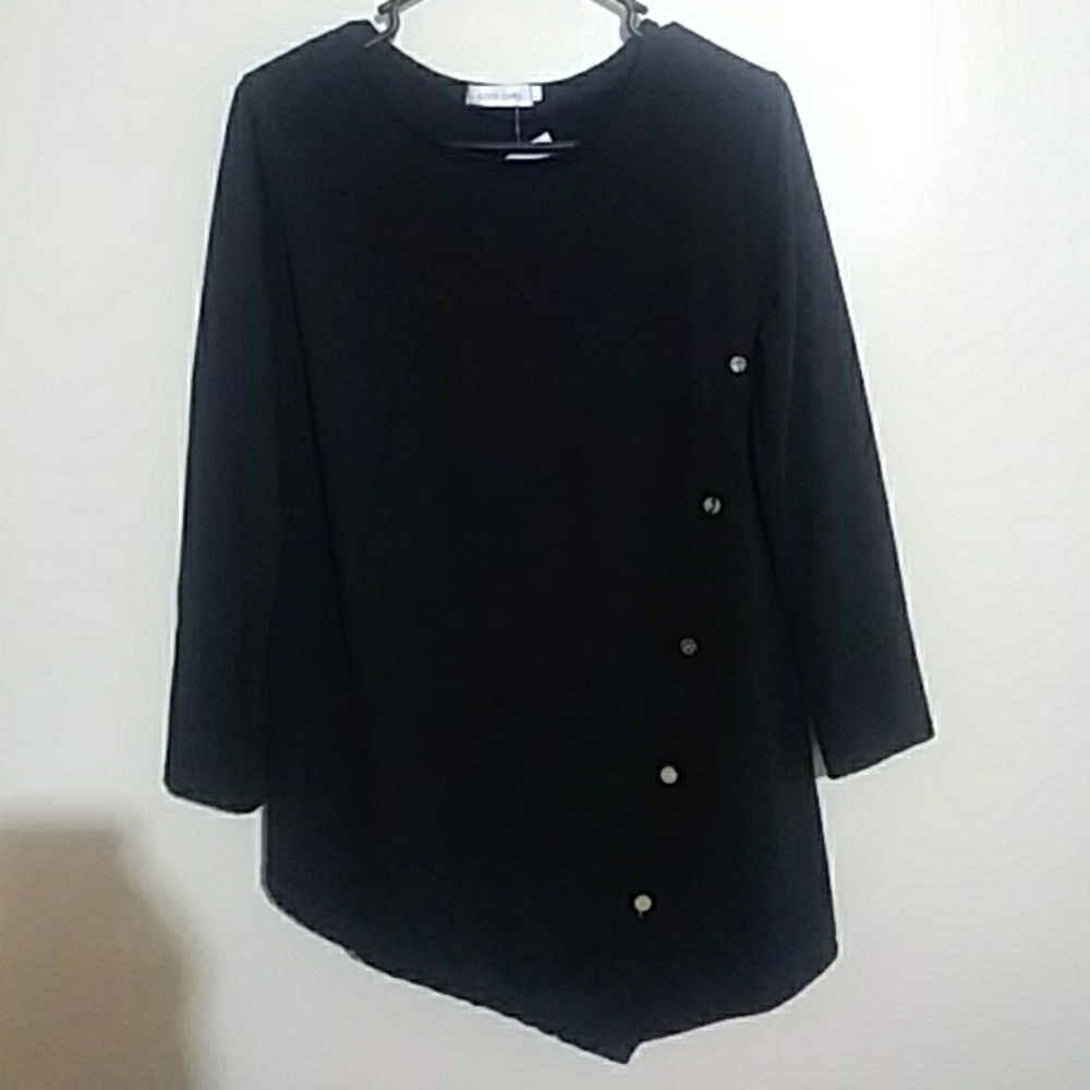 Black Asymmetrical Top